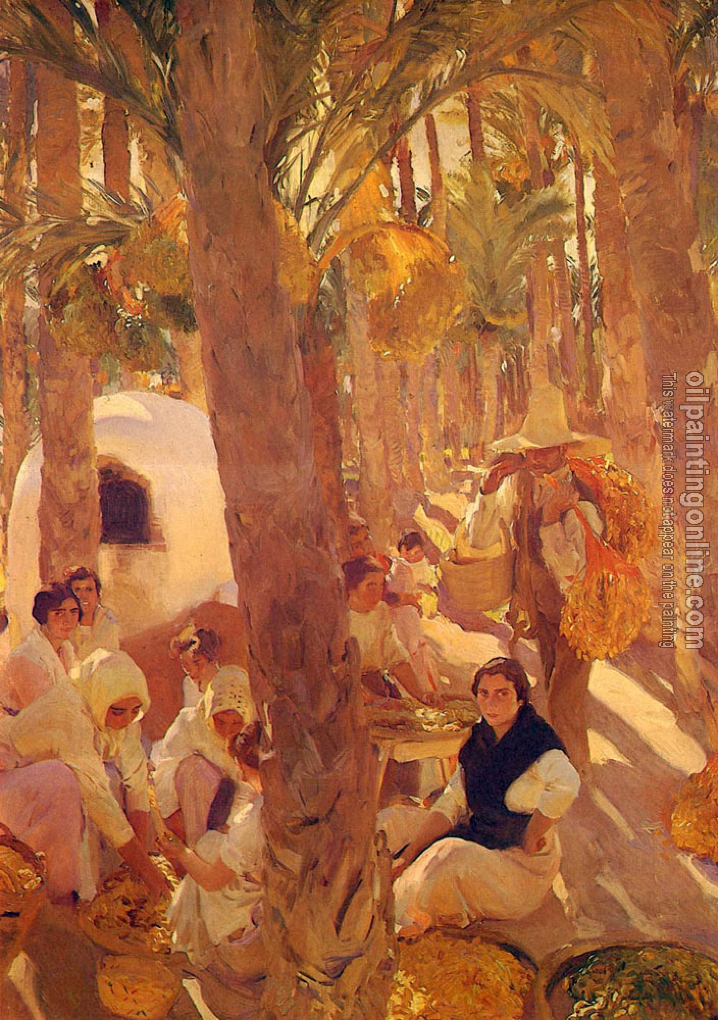 Joaquin Sorolla y Bastida - El Palmeral